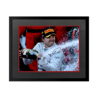 Nico Rosberg Signed 16x12 Image Deluxe Mount Frame (ACG Cert)