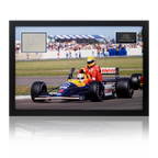 Nigel Mansell 1992 F1 World Champion "Senna Taxi" Williams Display