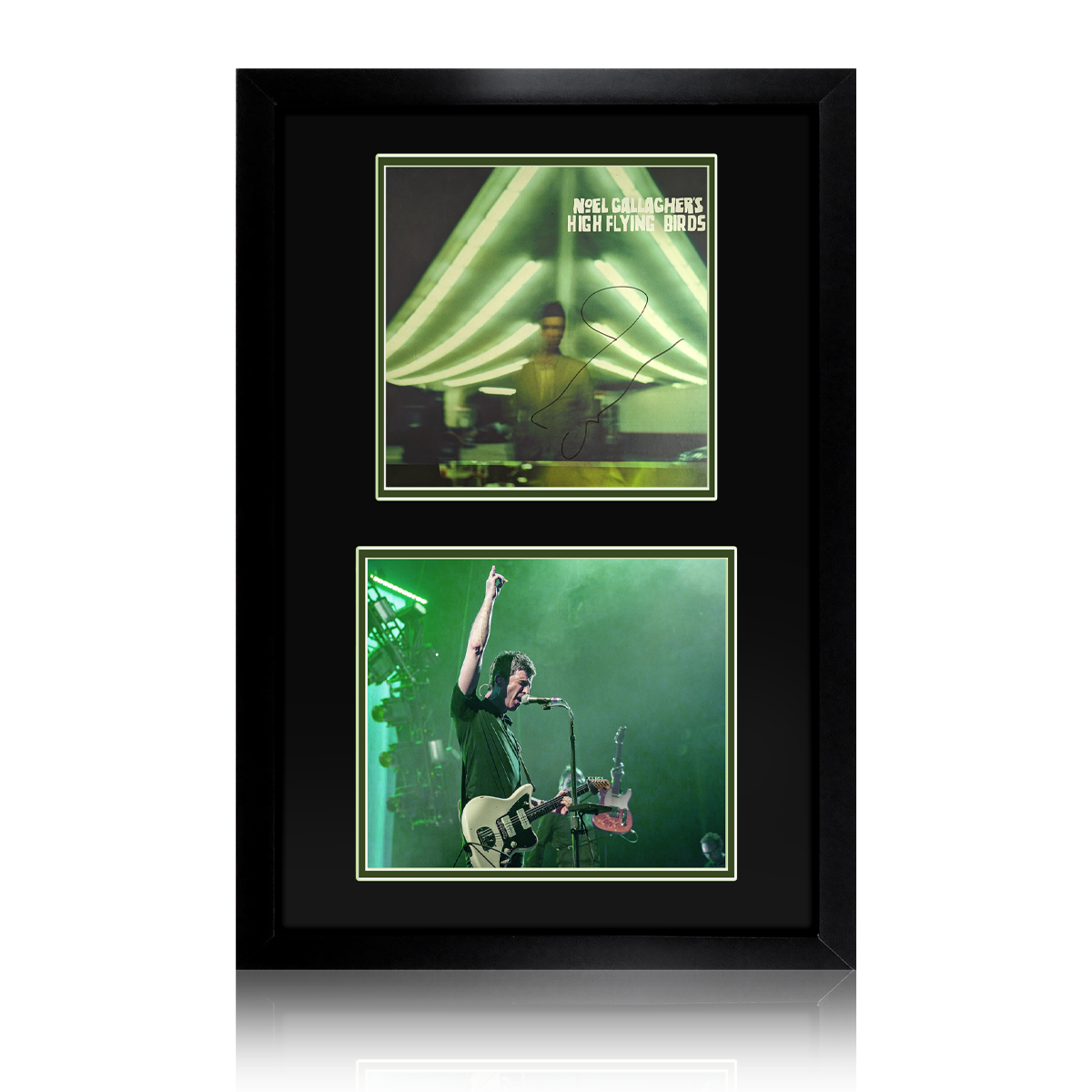 Noel Gallagher Signed LP Iconic Frame