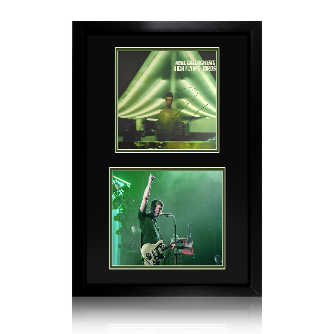 Noel Gallagher Signed LP Iconic Frame