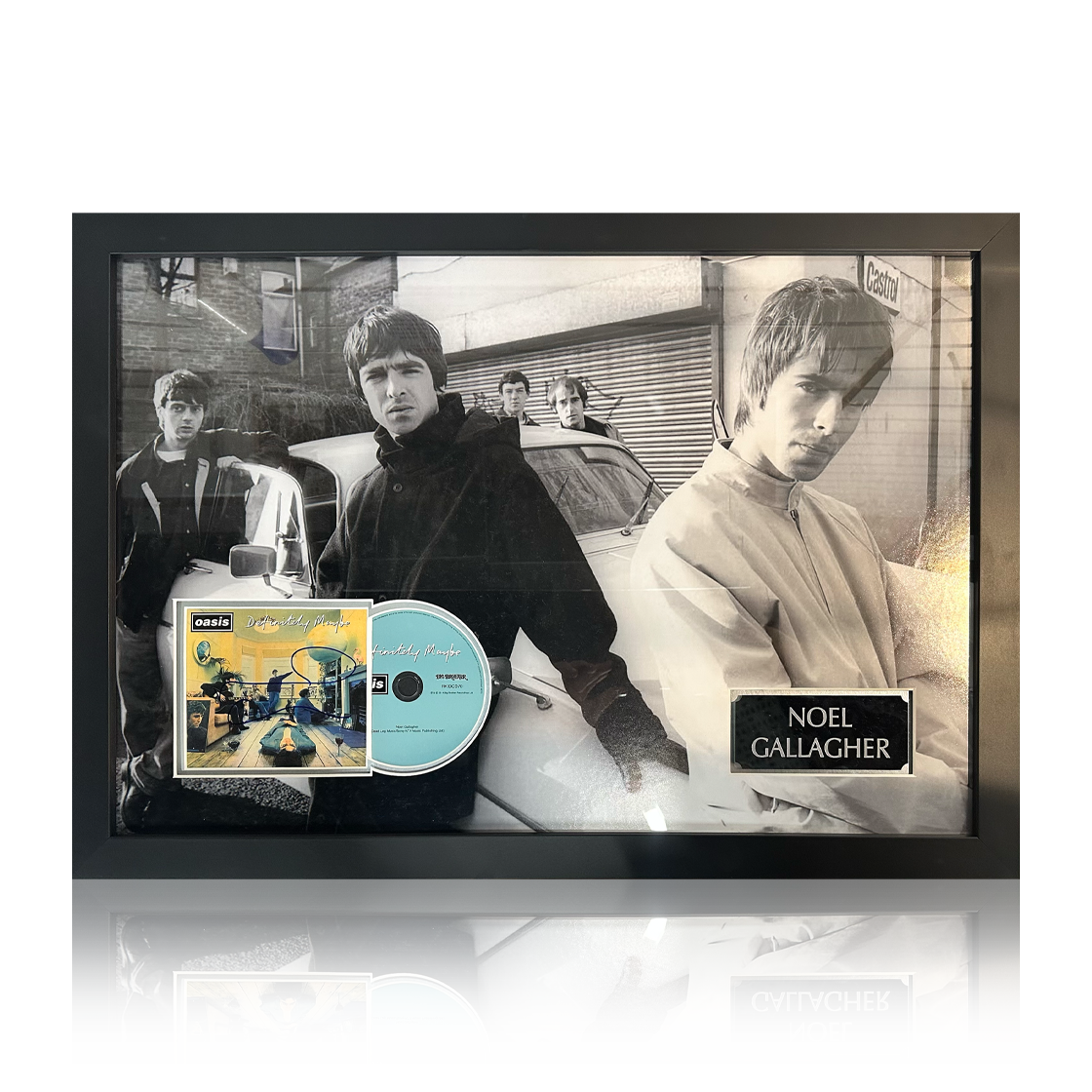 Noel Gallagher Signed CD Iconic Frame