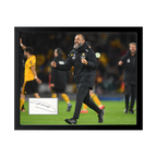 Nuno Espírito Santo Signed Wolverhampton Wanderers Cut Deluxe Mount Frame