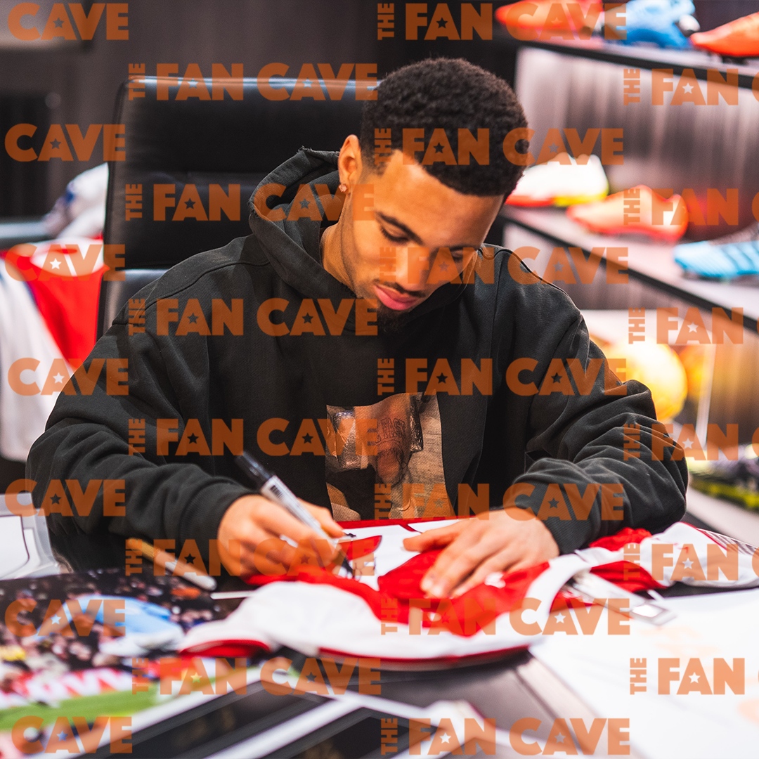 Ethan Nwaneri Signed Arsenal Shirt Elite Frame