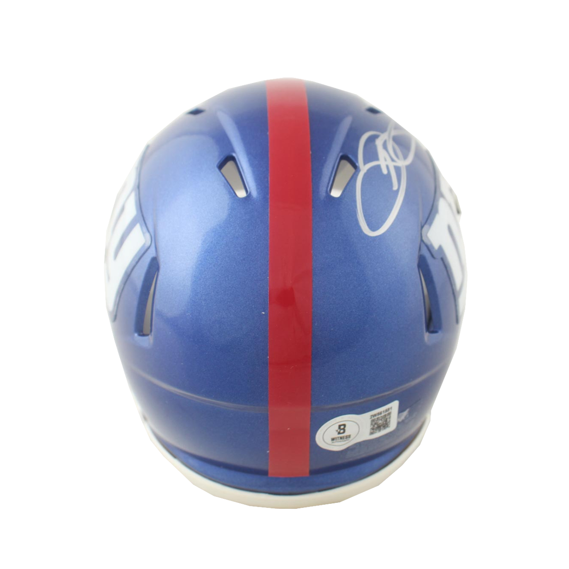 Odell Beckham Jr. Signed New York Giants Mini Helmet (Beckett)
