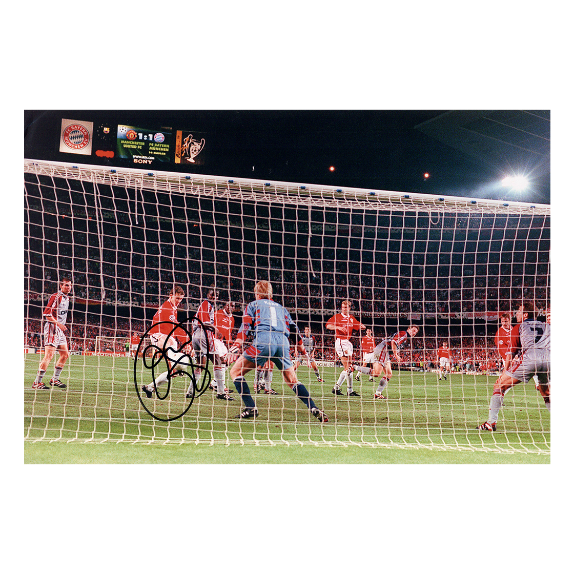 Ole Gunnar Solskjaer Signed 12x8 Photo