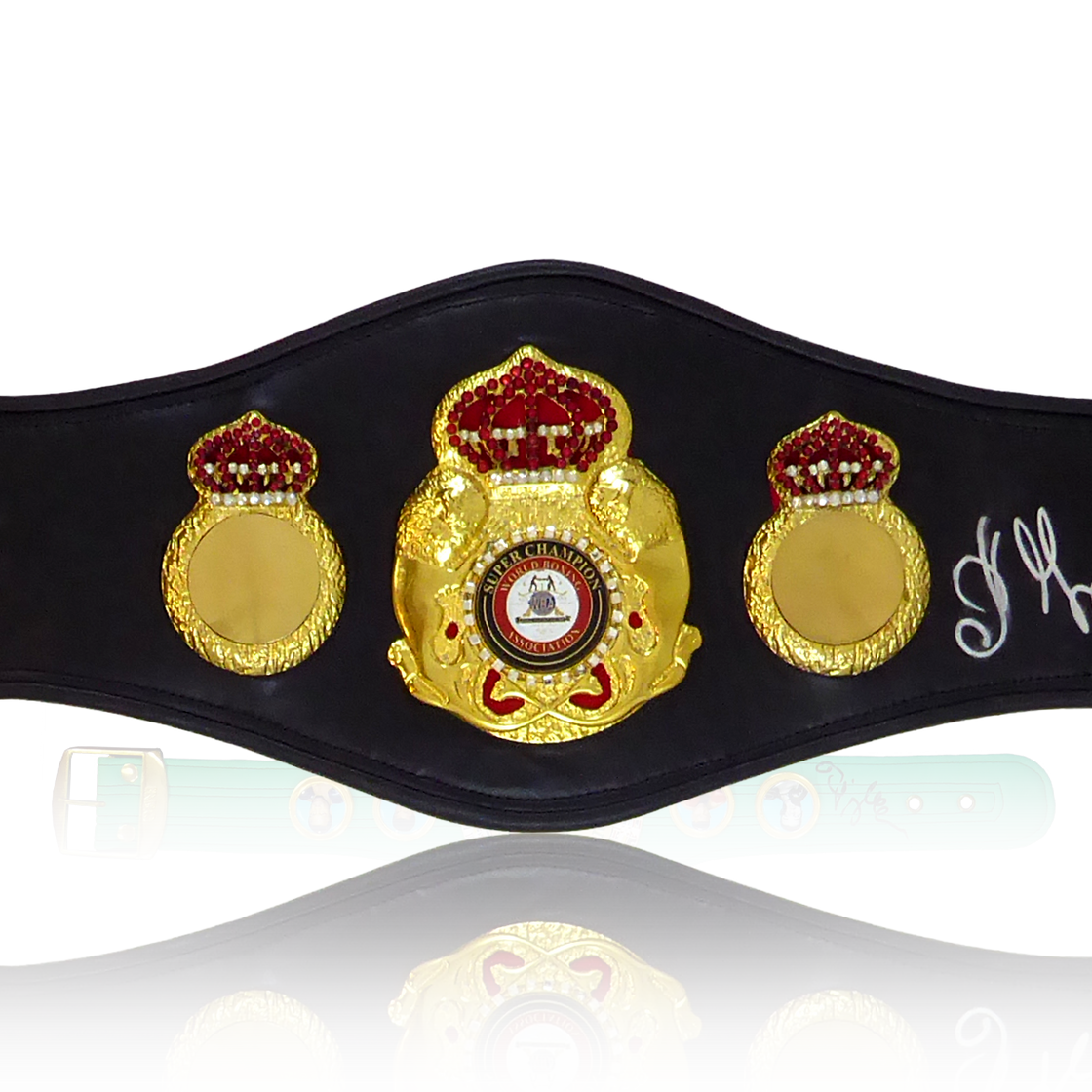 Auction: Oleksandr Usyk Signed Heavyweight Mini Belt