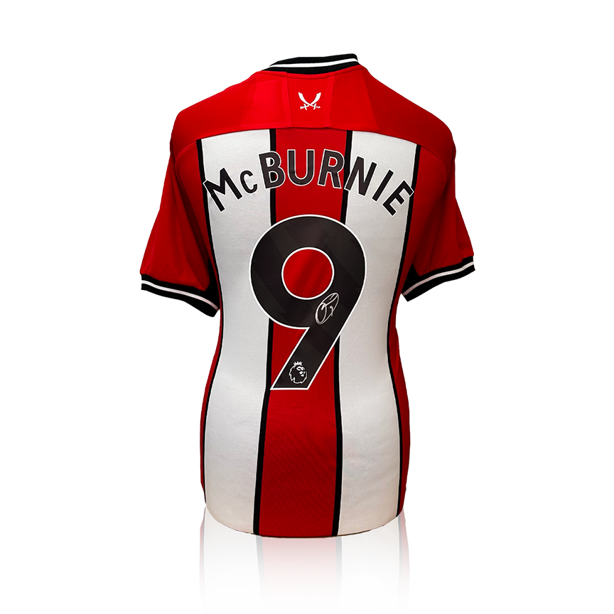 Oli McBurnie Signed Sheffield United 23/24 Shirt