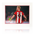 Oli McBurnie Signed Sheffield United Image Deluxe Mount