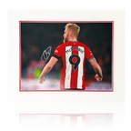 Oli McBurnie Signed Sheffield United Image Deluxe Mount