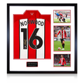 Ollie Norwood Signed Sheffield United 23/24 Shirt Elite Frame