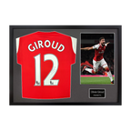 Olivier Giroud Signed Arsenal Classic Frame