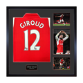 Olivier Giroud Signed Arsenal Elite Frame