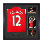 Olivier Giroud Signed Arsenal Elite Frame