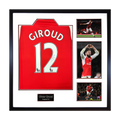 Olivier Giroud Signed Arsenal Elite Frame