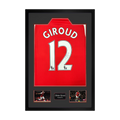 Olivier Giroud Signed Arsenal Premium Frame