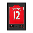 Olivier Giroud Signed Arsenal Premium Frame