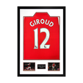 Olivier Giroud Signed Arsenal Premium Frame