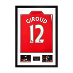 Olivier Giroud Signed Arsenal Premium Frame