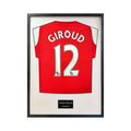 Olivier Giroud Signed Arsenal Standard Frame