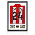 Ollie Arblaster Signed Sheffield United 23/24 Shirt Premium Frame