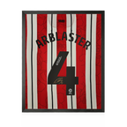 Ollie Arblaster Signed Sheffield United 24/25 Shirt Compact Frame