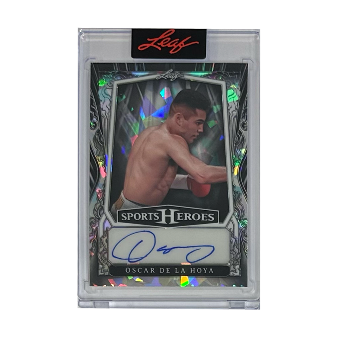 Leaf Sports Heroes Oscar De La Hoya 17/35