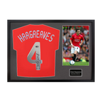 Owen Hargreaves Signed Manchester United Shirt Classic Frame (ACG Cert)