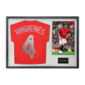 Owen Hargreaves Signed Manchester United Shirt Classic Frame (ACG Cert)