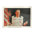 Phil Taylor Signed Darts 8x6 Image 2