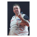 Phil Taylor White Shirt Fist Pump12x8