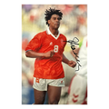 Pierre van Hooijdonk Signed Netherlands 12x8 Image 1