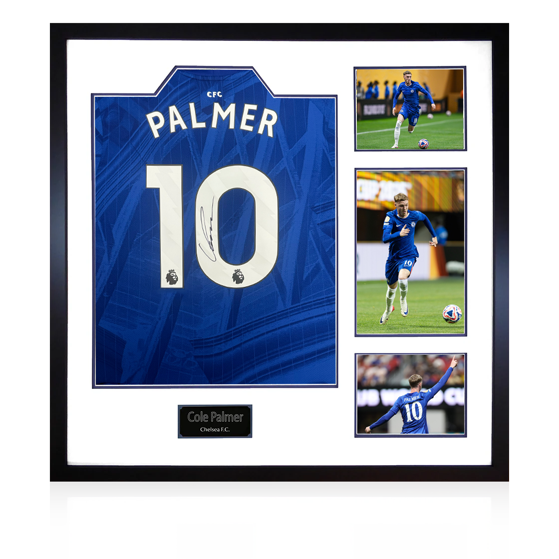 Cole Palmer Signed Chelsea 25/26 Shirt Elite Frame