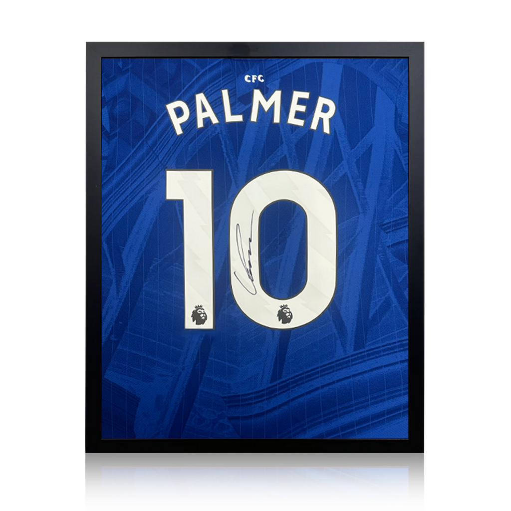 Cole Palmer Signed Chelsea 25/26 Shirt Compact Frame