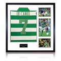 Paolo Di Canio Signed Celtic Shirt Elite Frame