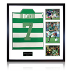 Paolo Di Canio Signed Celtic Shirt Elite Frame