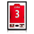Patrice Evra Signed Manchester United Premium Frame