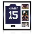 Patrick Kluivert Signed Ajax Shirt Elite Frame