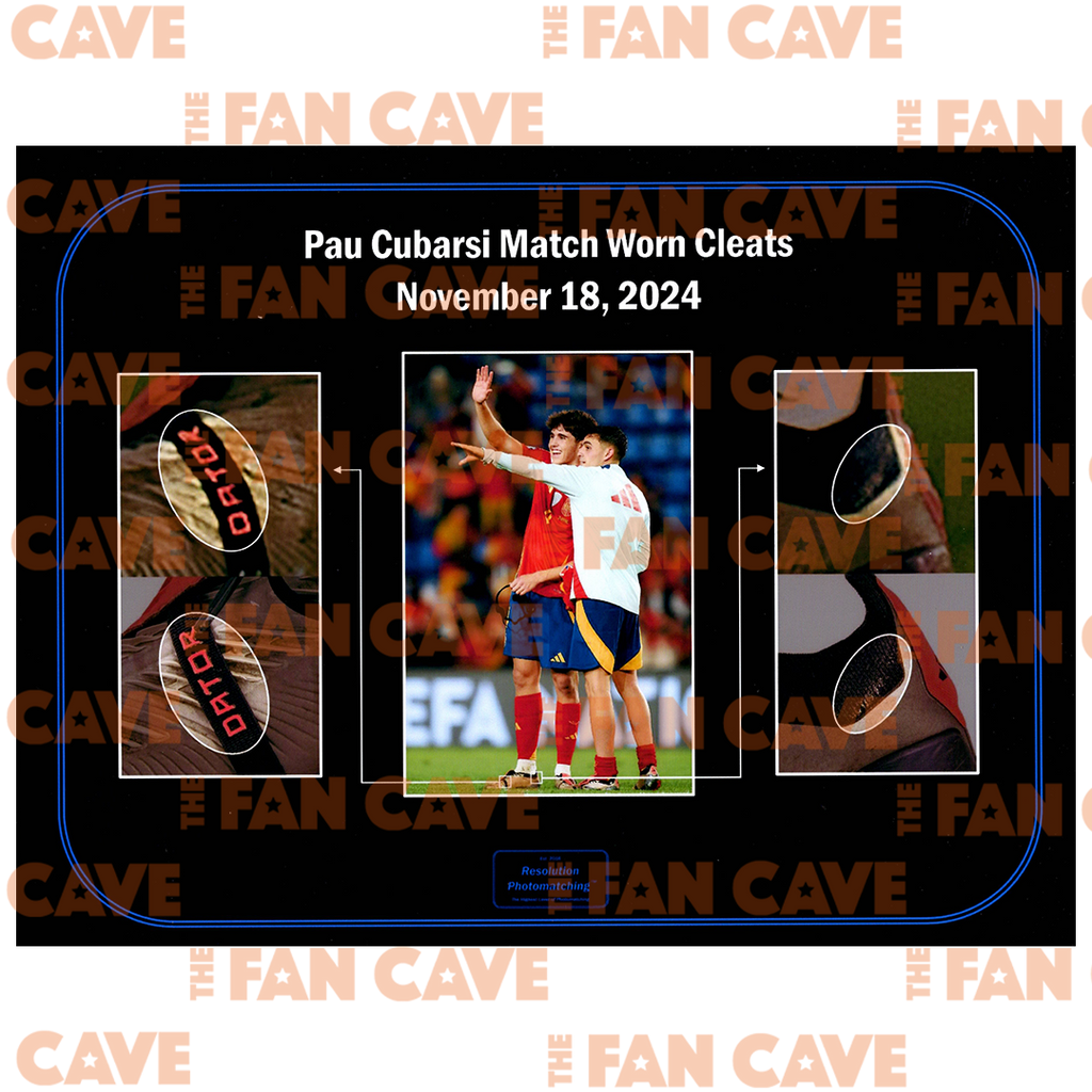 Pau Cubarsí Match Worn Boots