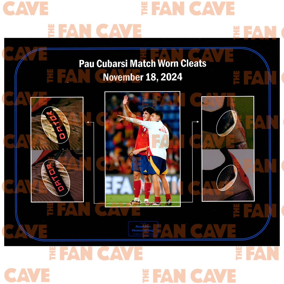 Pau Cubarsí Match Worn Boots