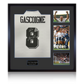 Paul Gascoigne Signed Tottenham Hotspur Shirt Elite Frame