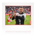 Paul Heckingbottom Sheffield United Promotion Signed Deluxe Mount