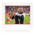Paul Heckingbottom Sheffield United Promotion Signed Deluxe Mount