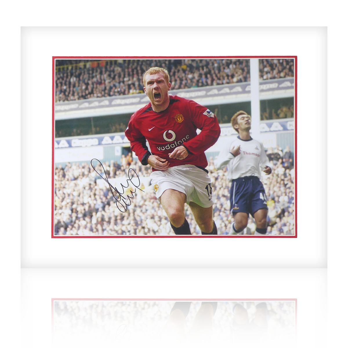 Paul Scholes Signed Manchester United Signed Deluxe Mount #1