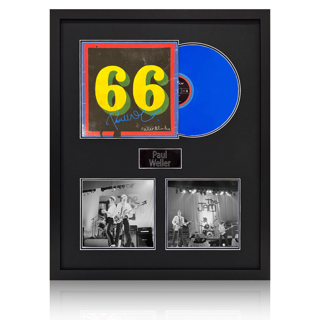Paul Weller Signed LP Elite Frame (Beckett)