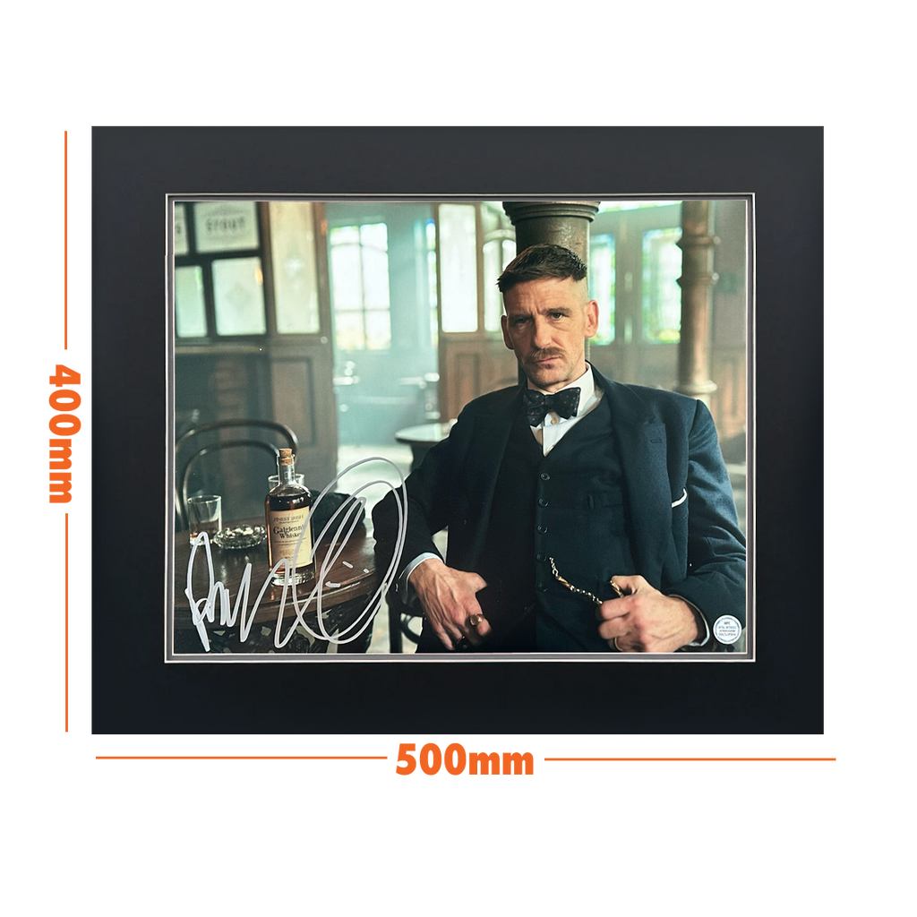 Paul Anderson Signed Peaky Blinders Image Deluxe Mount #3 (AFTAL Witness)