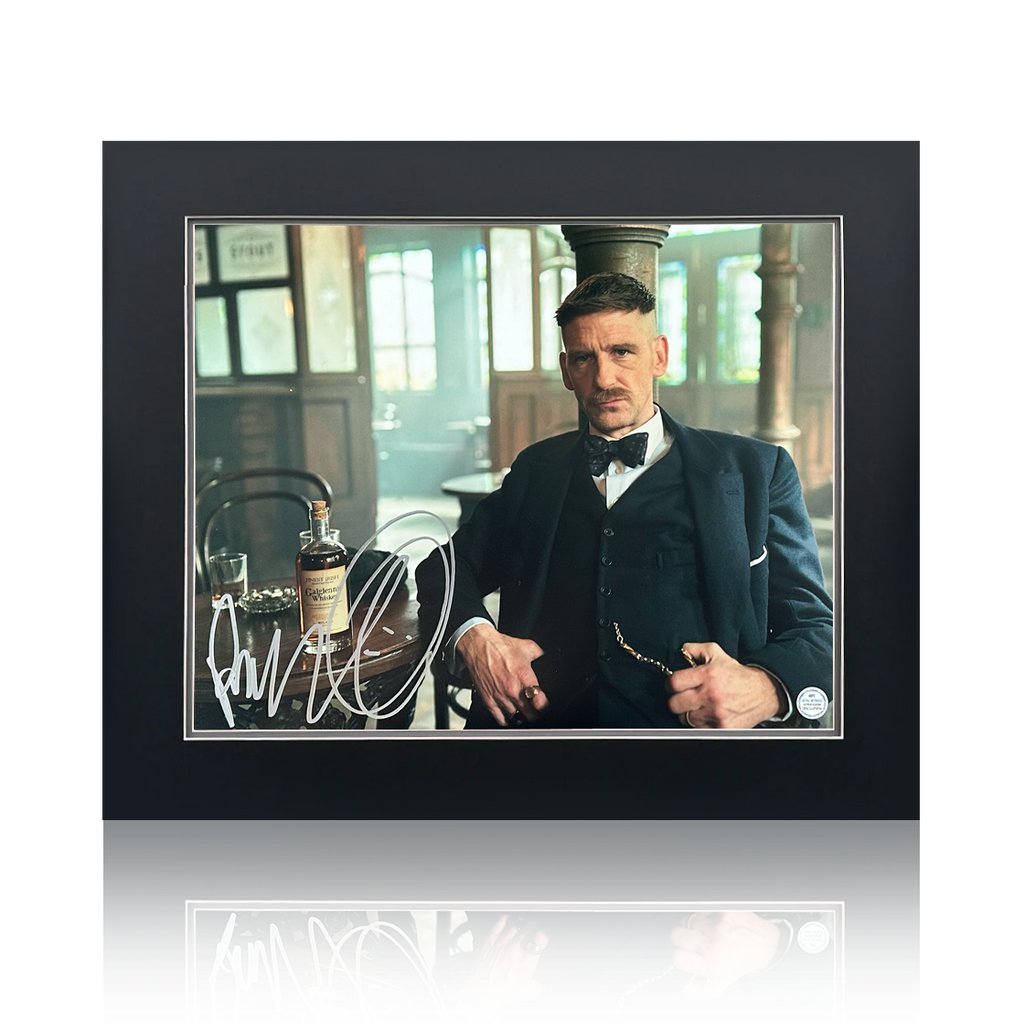 Paul Anderson Signed Peaky Blinders Image Deluxe Mount #3 (AFTAL Witness)