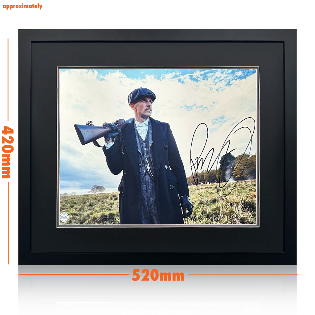 Paul Anderson Signed Peaky Blinders Image Deluxe Mount Frame #1 (AFTAL Witness)