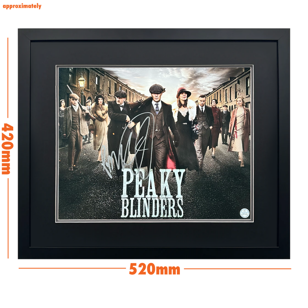 Paul Anderson Signed Peaky Blinders Image Deluxe Mount Frame #2 (AFTAL Witness)