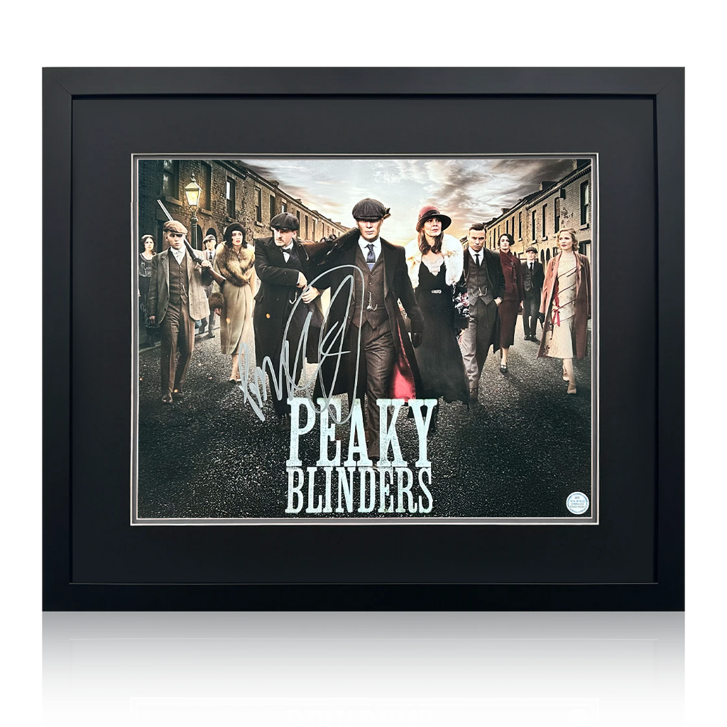 Paul Anderson Signed Peaky Blinders Image Deluxe Mount Frame #2 (AFTAL Witness)