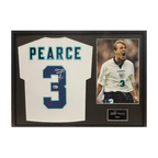 Stuart Pearce Signed England Shirt Classic Frame (ACG Cert)